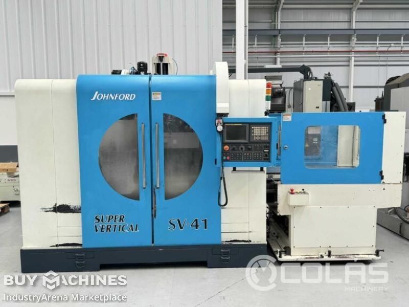 Johnford SV41 Vertical Machining Center With Pallets Changer