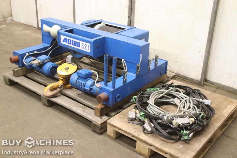 Kranfahrwerk mit Elektroseilzug 3200 kg Abus GM1032FD