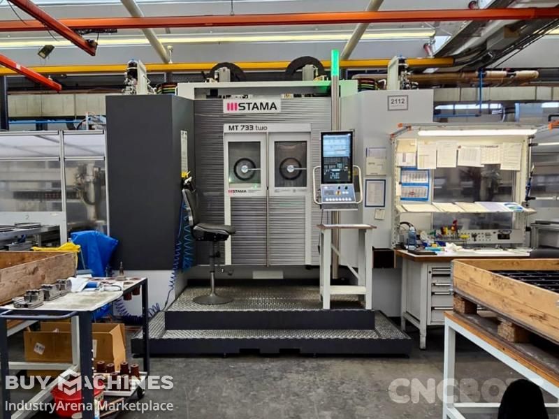 Stama MT 733 two Dreh-Fräszentrum
