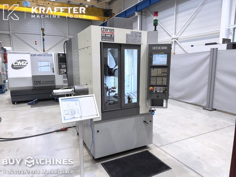 CNC machining center CHIRON FZ08 KS Magnum High Speed Plus (HSP)