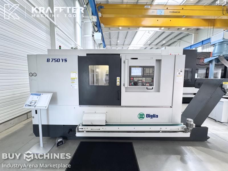 Torno CNC BIGLIA B750-YS