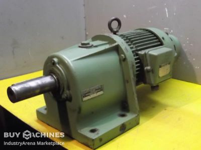 Gear motor 0.75 kW 21.5 rpm Bauer DK963/216