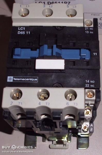 Contactor Telemecanique LC1 D6511P7