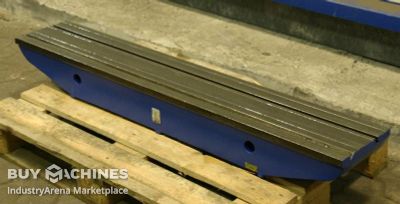 Clamping plate with T-slots MASSI 250/1450/H170 mm