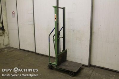 Height lift truck with platform Herbert Nagel 500 kg