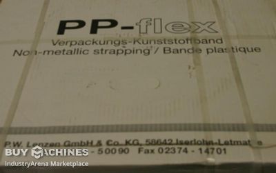 Plastic strapping 17 pieces rolls Strapex PP-Flex 9.0 x 0.65 mm