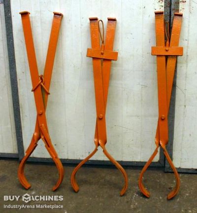 Pipe lifting pliers 3 pieces Stahl verschiedene Grössen