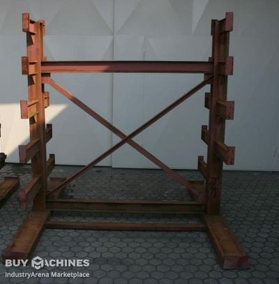Collar rack Stahl 2,1 m Regal Hoehe 2,17 m