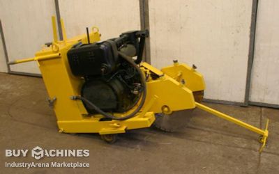 Floor saw Diesel WaKra KF 24  Ø 500 mm