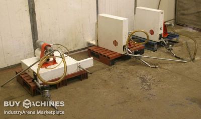Compressed air pump for fresh oil MWH mit Haspel