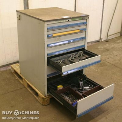 Drawer cabinet with clamping tool AMF 800/720/H1050 mm