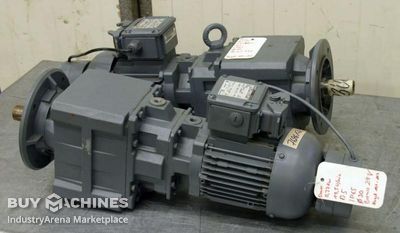 Getriebemotor 0,37 kW 19,5 U/min Bauer BG30Z-37/DV08MA4-TOF-ST-K/E008B5