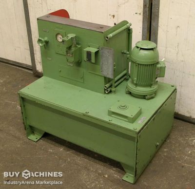 Hydraulikaggregat Weisser 11+4l/min 40 bar