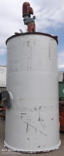 Rührtank Edelstahl 7,5 m³