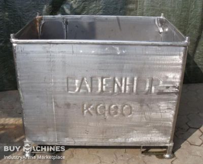 Pet crate Edelstahl 1150/800/H920 mm