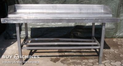 Stainless steel table unbekannt Typ 2000/930