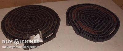 Rollenkette 1/2 x 5/16'' Homag mit Gummiprofil