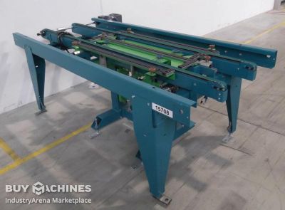 Conveyor belt Grenzebach mit Zentriereinheit