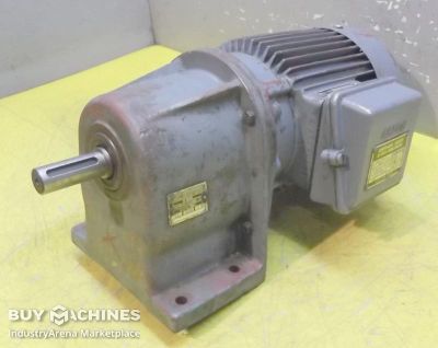 Gear motor 0.37/0.75 kW 19.5/78 rpm Bauer DKP8820/200