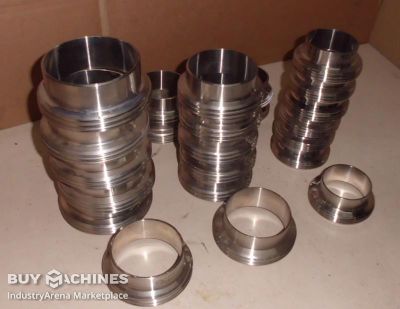 Dairy pipe screw connection Edelstahl verschiedene Typen