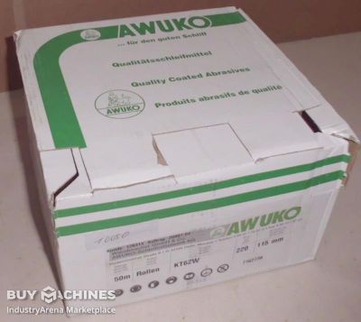Schleifpapier 50 Meter Awuko KT62W