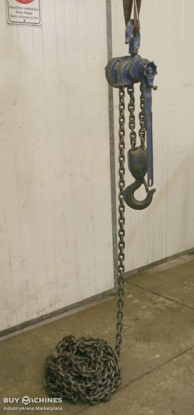 Lever chain hoist 6 to Yale Kettenlänge 16 m
