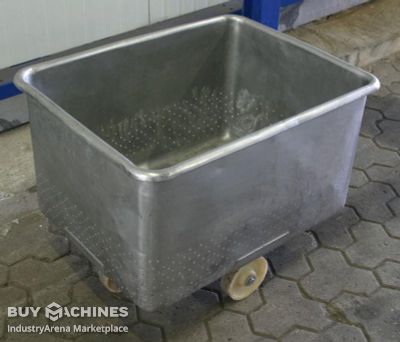 Mengmulde Edelstahl Typ 220  Liter
