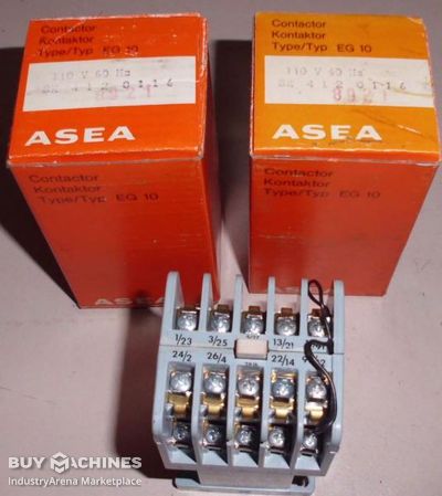 Contactor Asea EG 10