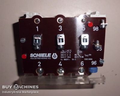 Motor protection relay Schiele SRS 25