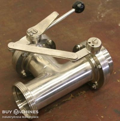 Butterfly valve DN65 Kieselmann Mehrwegesystem