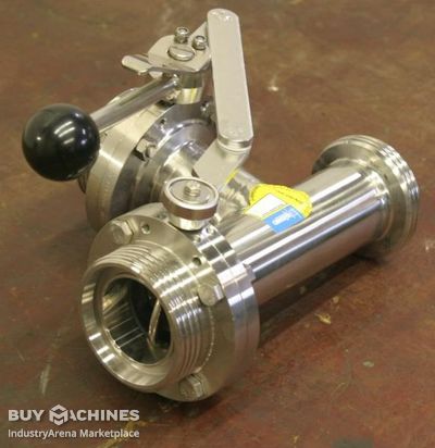 Butterfly valve DN50 Kieselmann Mehrwegesystem