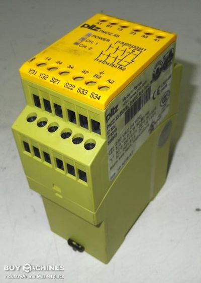 Safety relay Pilz PNOZ X3