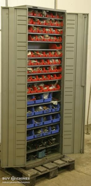 Tool cabinet with drill bushes Niederberger mit Ersatzteilen für Werkzeugbau