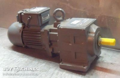 Gear motor 0.12 kW 9.6 rpm BAUER BG20Z-11