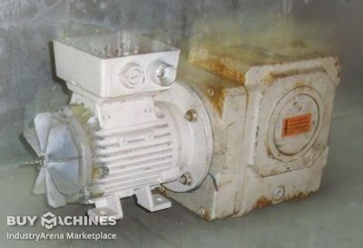 Gear motor 0.12 kW 4 rpm Stöber S203VB-3400-D63K