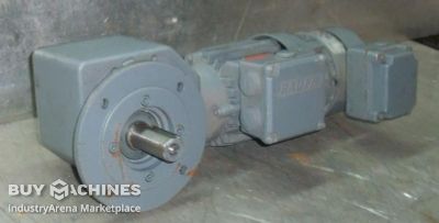 Getriebemotor 0,11 kW 2,5 U/min BAUER DK 66 SZ3-2211/163L-AS/M