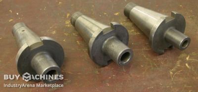 Fräsaufnahme SK50 3 Stück Stieber Nebelmeier Adapter SK50/MK2/MK3