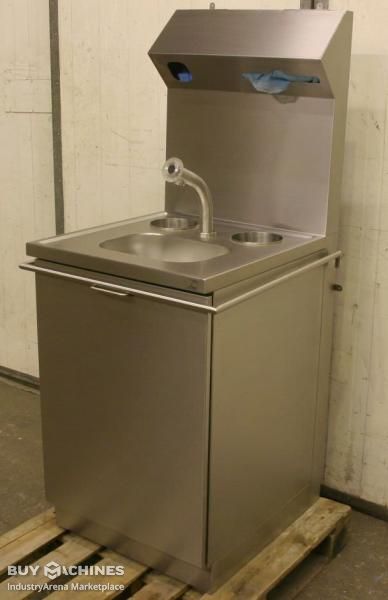 Desinfektionswaschbecken Edelstahl Dürr Typ 700/670/H920 mm