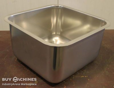 Hand basin Edelstahl Typ 400/400/H250 mm