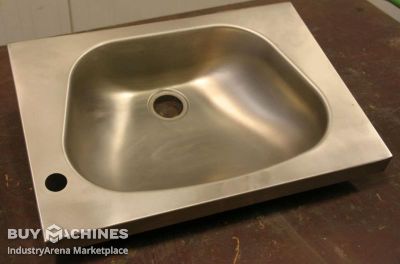 Hand basin Edelstahl Typ 390/285/H120 mm