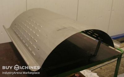 Stainless steel VA chimney cover Edelstahl 850/955/H335 mm