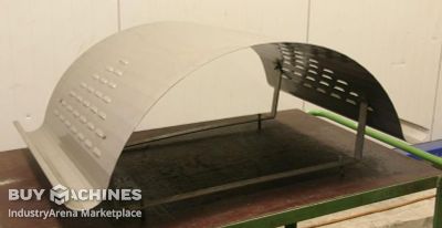 Stainless steel VA chimney cover Edelstahl 755/1065/H400 mm