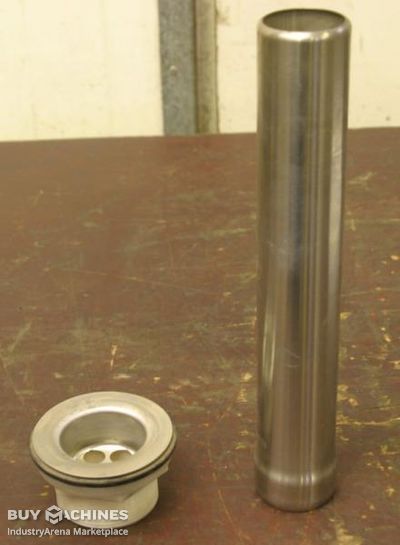Standpipe valve for wash basin Edelstahl Ø 60 mm