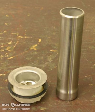 Standpipe valve for wash basin Edelstahl Ø 60 mm