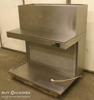 Laboratory fume cupboard Edelstahl 1160 x 545