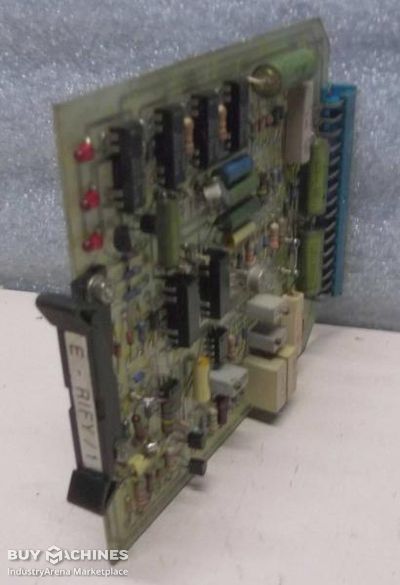Control card Servomac CT 166