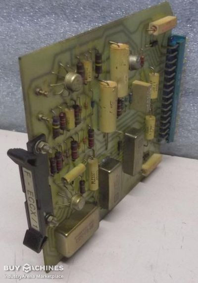 Control card Servomac CT 134A