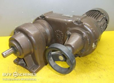 adjustable gear motor 0.37 kW 33-165 rpm Nord Getriebebau SK01-R1000-/1/L/4
