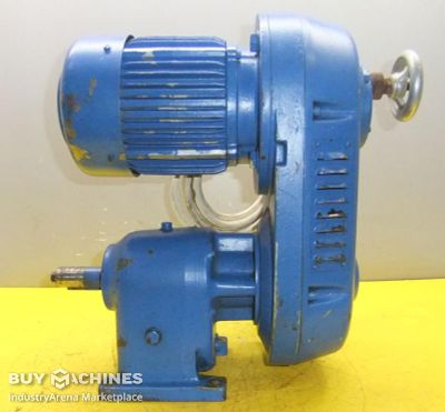 adjustable gear motor 0.75 kW 12-67 rpm Lenze 155-ZNA0-80-4