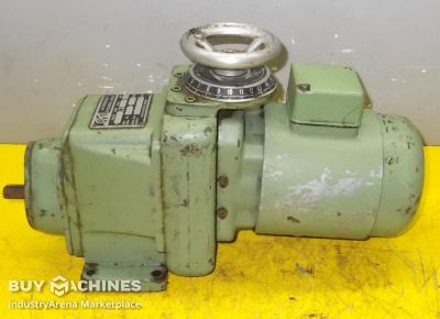 adjustable gear motor 0.12 kW 27-135 rpm Prym L3-U6/2-B3